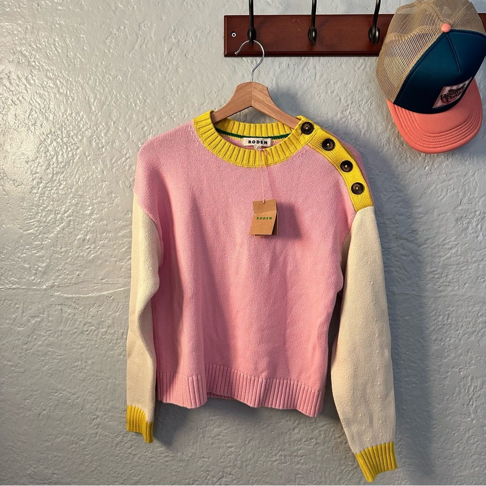 Jemma Chunky Cotton Sweater - Picture 4 of 11